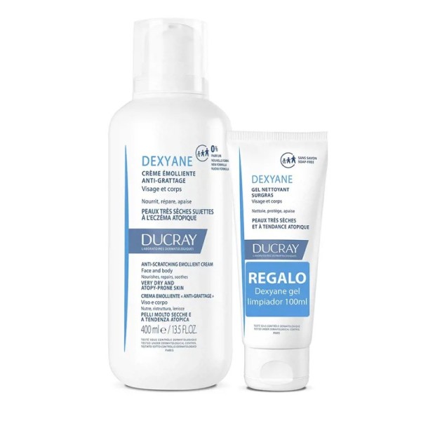 Ducray dexyane crema 400ml+gel 100ml