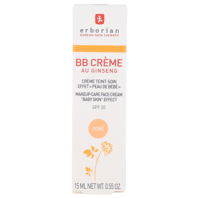 Erborian bb creme au ginseng dore 15ml