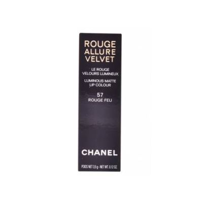 Chanel Rouge Allure Velvet Luminous Matte Lip Colour 57 Rouge Feu