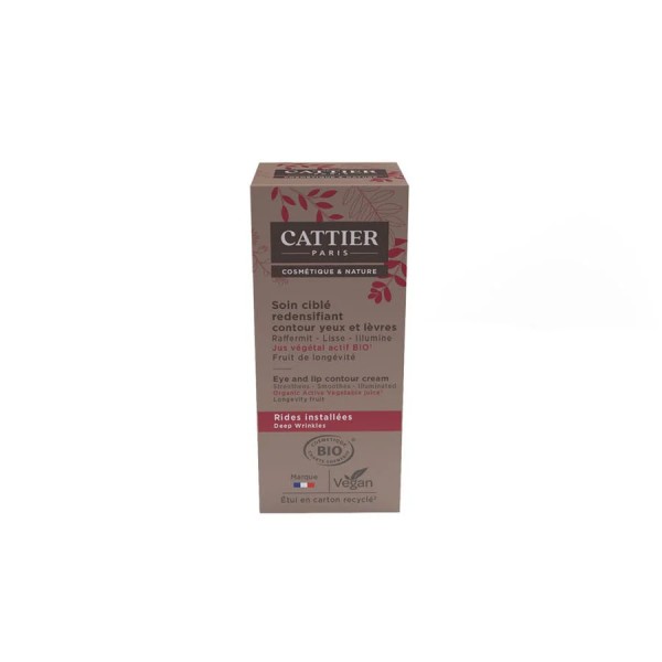 Cattier redensificante ojos&labios 15ml