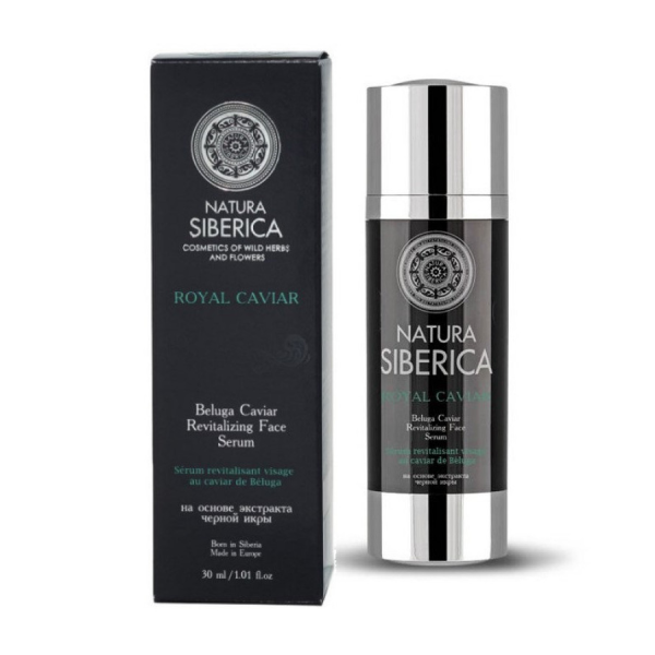 NATURA SIBERICA ROYAL CAVIAR SERUM FACIAL REVITALIZANTE 30ML