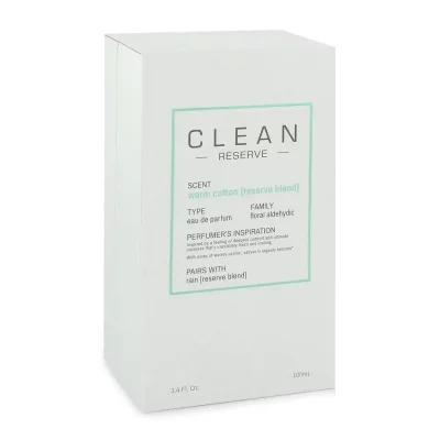 CLEAN ECO WARM COTTON EAU DE PARFUM 100ML VAPORIZADOR