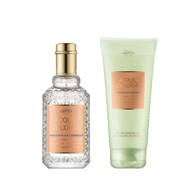 4711 Acqua Colonia White Peach y Coriander Lote 2 Piezas