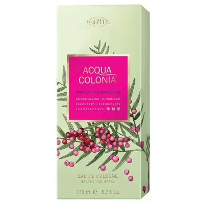 4711 Acqua Colonia Pink Pepper And Grapefruit Eau De Cologne Spray 170ml