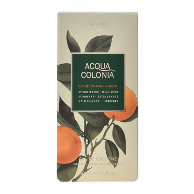 4711 Acqua Colonia Blood Orange And Basil Eau De Cologne Spray 50ml