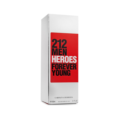 CAROLINA HERRERA 212 HEROES MEN EAU DE TOILETTE 150ML VAPORIZADOR