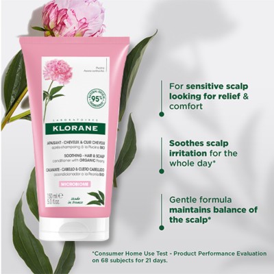 Klorane pivoine apres-shampooing 150ml