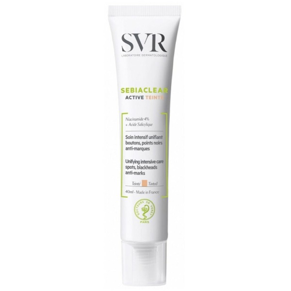 Svr sebiclear active teintee 40ml