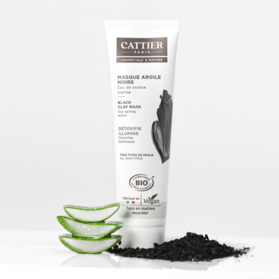 Cattier mascarilla arcilla negra 100ml