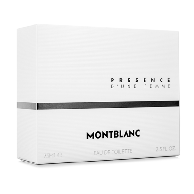 MONTBLANC PRESENCE D'UNE FEMME EAU DE TOILETTE 75ML VAPORIZADOR