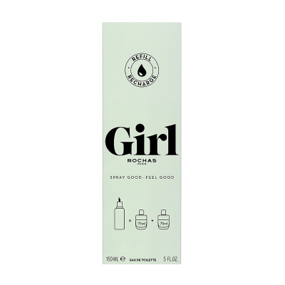 Rochas Girl Eau De Toilette Spray 150ml Recarga