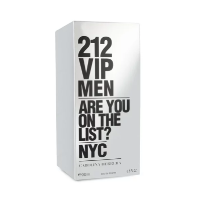 CAROLINA HERRERA 212 VIP MEN EAU DE TOILETTE 200ML VAPORIZADOR