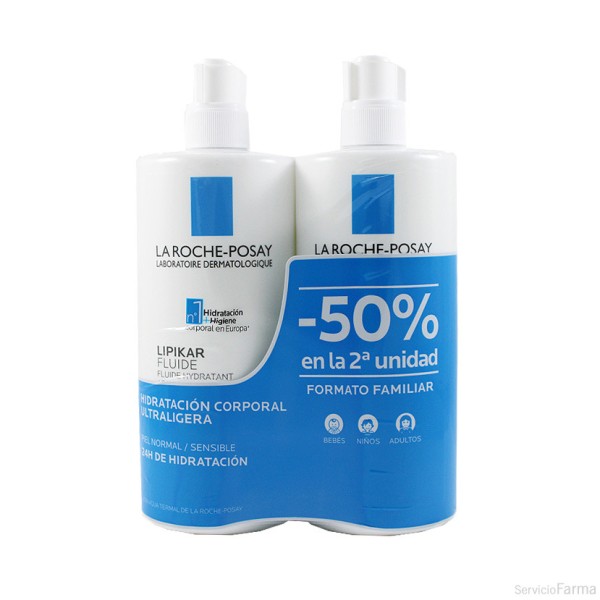 Roche lipikar fluido 750ml+ 750ml