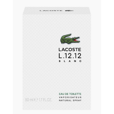 Lacoste L.12.12 Blanc Men Eau De Toilette Spray 50ml