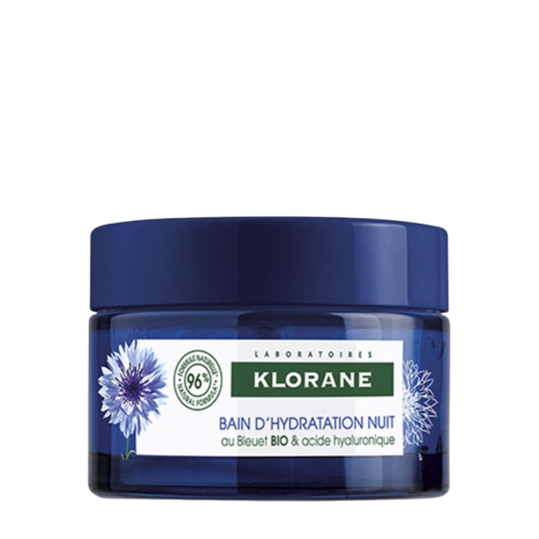 Klorane bleuet baño hidrat noche 50ml