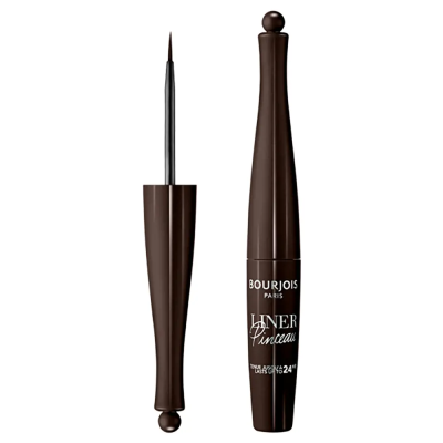 Bourjois Liner Pinceau 24h Liquid Eyeliner Brun Impressionniste 2 X 1,20g