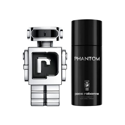 Paco Rabanne Phantom Eau De Toilette Spray 100ml Set 2 Piezas Christmas 2023