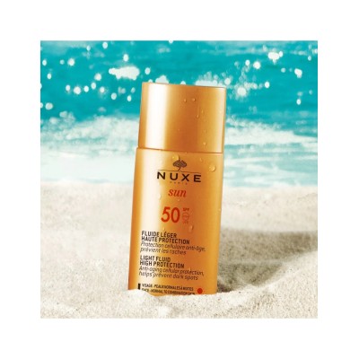 Nuxe sun fluido ligero spf50 50ml