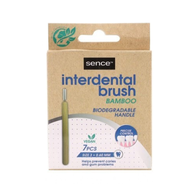 Sence Beauty Cepillo D Interdental Sence Bambu 7 Uds 0,60mm