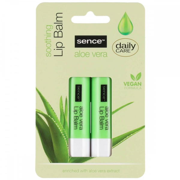 Sence Beauty Balsamo Labial Sence Duplo Aloe Vera