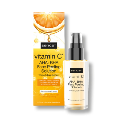 Sence Beauty Cr Sence Serum Vitamina C 30ml Peeling Facial