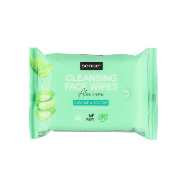 Sence Beauty Toallitas Des Sence Aloe 20 Ud