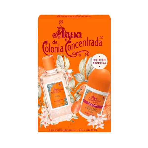 Alvarez Gómez Alv Gomez Eau Orange Edc Spray 80ml Sets Desodorante Roll-On 75ml