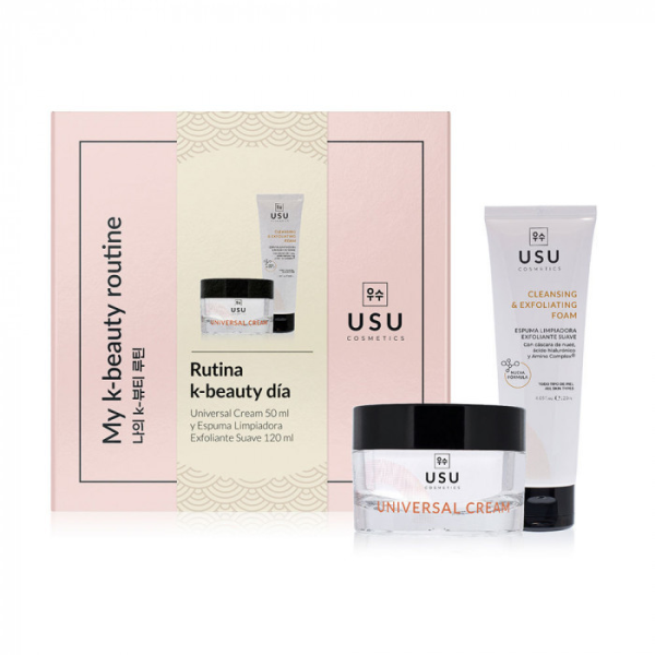 Usu Cosmetics Rutina K-Beauty Día Lote 2 Piezas