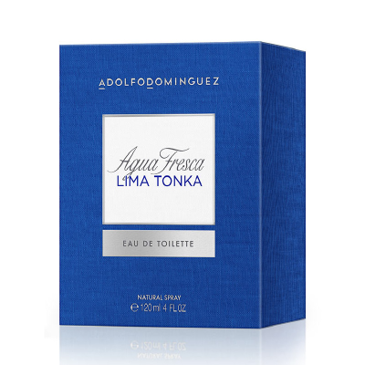 Adolfo Dominguez Agua Fresca Lima Tonka Eau De Toilette Spray 120ml