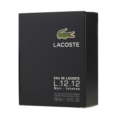 Eau De Lacoste L 12,12 Noir Eau De Toilette Spray 100ml