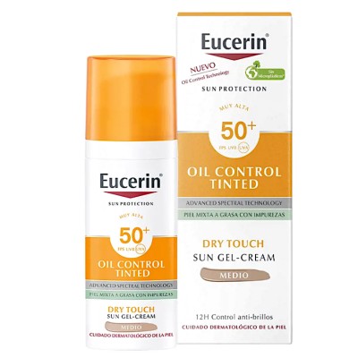 Eucerin sun tinted creme cc fps 50+