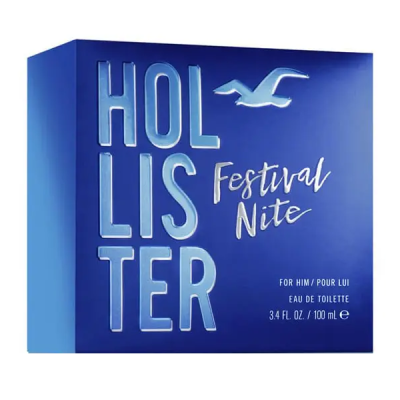 Hollister Festival Nite For Him Eau De Toilette Spray 100ml