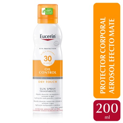 Eucerin sun spray trans dry spf30 200ml