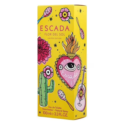 Escada Flor del Sol Eau De Toilette Spray 100ml