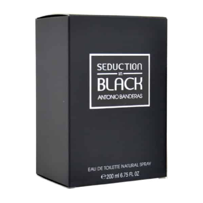 Antonio Banderas Black Seduction For Men Eau De Toilette Spray 200ml