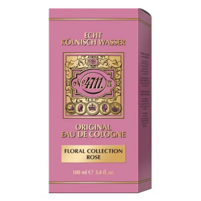 4711 Floral Collection Rose Eau De Cologne Spray 100ml