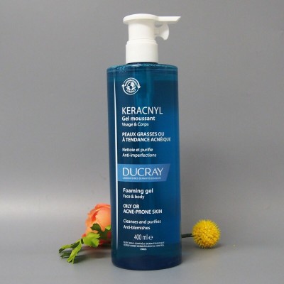 Ducray keracnyl gel moussant 400ml