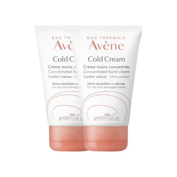 Avene cold cream mains 2x50ml