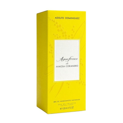 Adolfo Dominguez Agua Fresca Mimosa Coriandro Eau De Toilette Spray 120ml