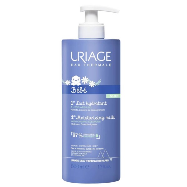 Uriage bebe 1er lait hydratant 500ml