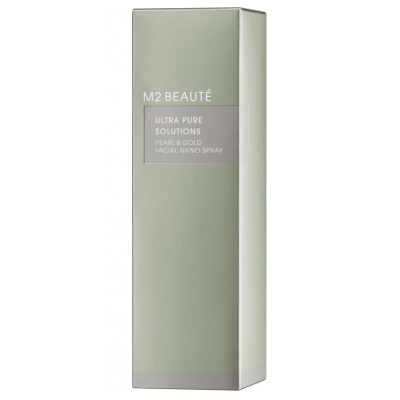 M2 Beauté Ultra Pure Solutions Pearl & Gold Facial Nano Spray 75ml