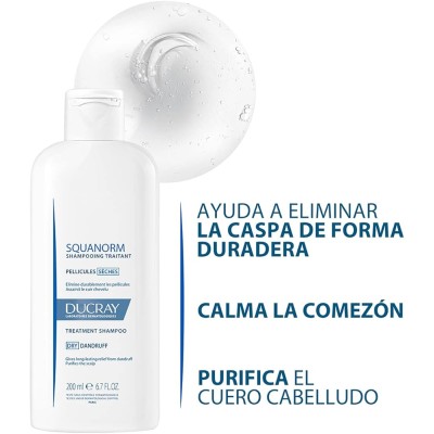 Ducray squanorm champu caspa grasa 200ml