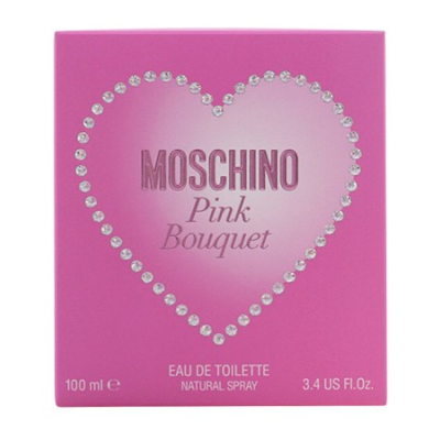 Moschino Pink Bouquet Eau De Toilette Spray 100ml