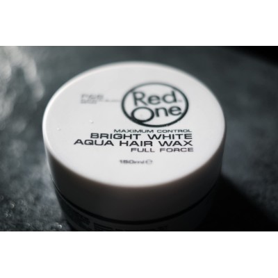 RED ONE BRIGHT WHITE AQUA HAIR WAX 150ML