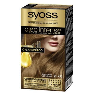 Syoss Oleo Intense Tinte Permanente 8-60 Rubio Miel