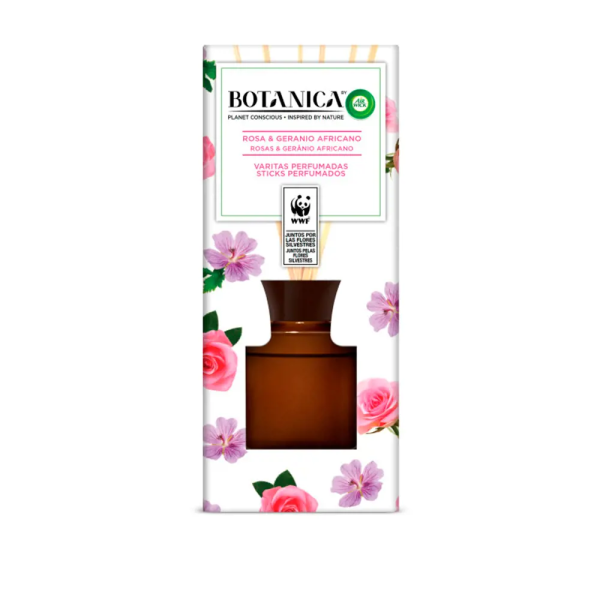 Air-Wick Botanica Varitas Perfumadas Rosa y Geranio 80ml