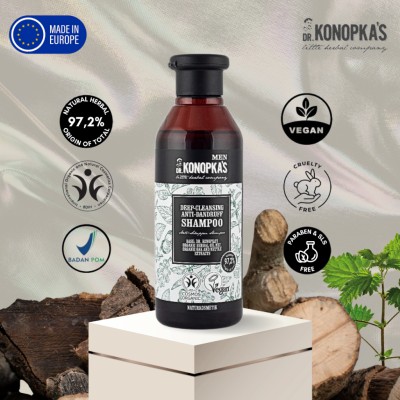 DR. KONOPKAS MEN ANTI-DANDRUFF CHAMPU DEEP CLEANSING 280ML