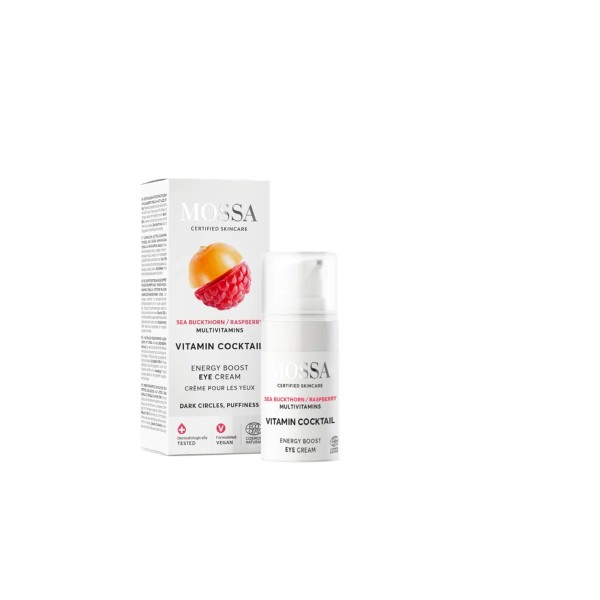 MOSSA VITAMIN COCKTAIL ENERGY BOOST CREMA DE OJOS FRAMBUESA 6ML