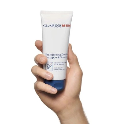 CLARINS MEN SHAMPOO & SHOWER GEL TONIFICANTE 200ML