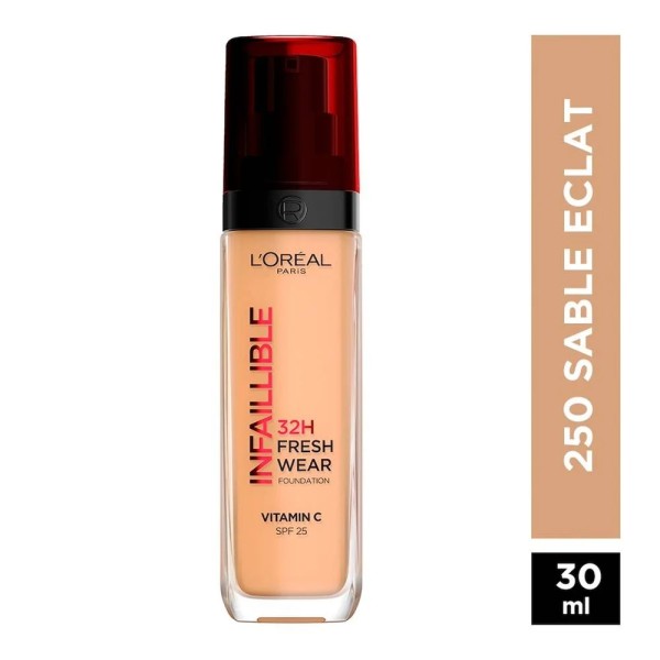 LOREAL INFALLIBLE FRESH WEAR BASE 250 SABLE ECLAT 1UN